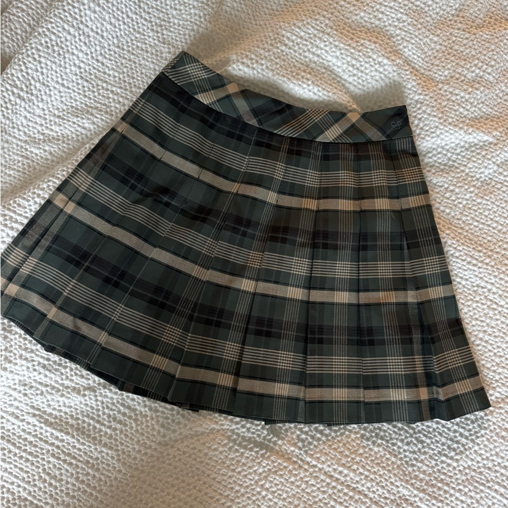 Aritzia Sunday Best Plaid Mini Skirt
